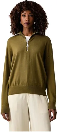 Patrizia Pepe Jersey de cuello alto - Knitwear - Mujer - Verde - XS