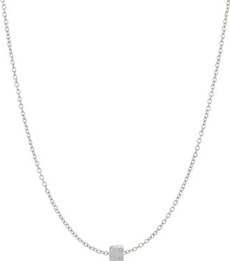 Adina Reyter Bead Party Diamond Dice Bead Necklace in Sterling Silver at Nordstrom