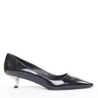 Roger Vivier Patent Leather Comma Heels