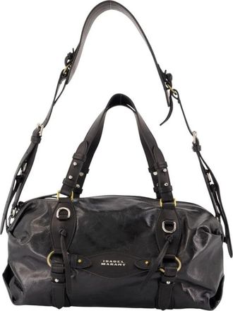 Isabel Marant Tilpa Bag - Dames - Schoudertassen - Zwart - ONE Size - Leer - Tassen