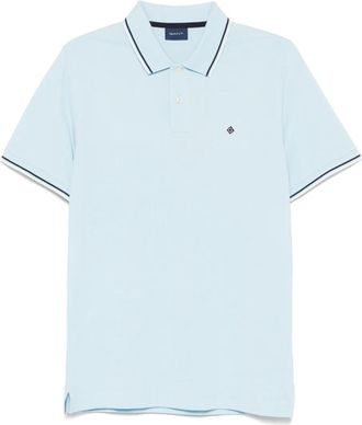 GANT Polo con applicazione - Blu
