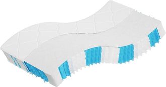 vidaXL Vidaxl - Colch&oacute;n De Muelles Ensacados Firmeza Media 120x200 Cm