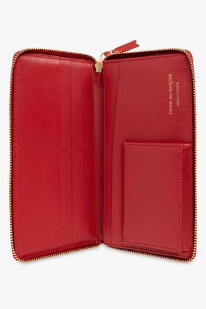 Comme Des Gar&ccedil;ons Comme Des Gar&ccedil;ons Leather Wallet, Unisex, Red