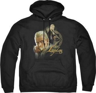 Gildan Lord Of The Rings Legolas Adult Pull Over Hoodie / Hooded Sweatshirt