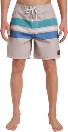 Quiksilver Original Straight Board Shorts in Seneca Rock at Nordstrom, Size 31
