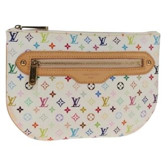 Louis Vuitton Pre-owned Clutches, female, White, Size: ONE SIZE Pre-owned Vintage Accessory Pouch