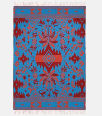 Alanui Explosion of Nature Summer jacquard throw