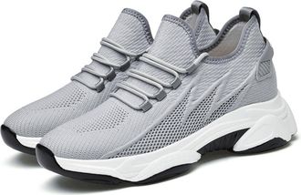 Generic Orthopedic Arch Support Sneakers for Men & Women | 4 Inch Hidden Height Increase | Breathable Mesh Slip-On Walking & Running Shoes | Non-Slip Casual H