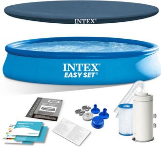 OEM Piscina De Expansi&oacute;n Para Jard&iacute;n 457 X 84 Cm 4 En 1 Intex 28158