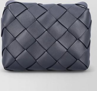 Bottega Veneta diago intreccio leather crossbody bag