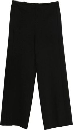 Via Masini 80 Wijde broek - Dames - Wijde Broeken - Zwart - M - Broeken