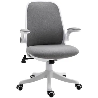 Vinsetto Vinsetto - Silla De Escritorio Giratoria Para Oficina Basculante Con Altura Ajustable 62,5x60x94-104 Cm