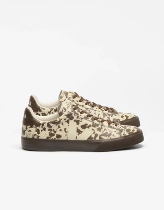 Veja Womens VEJA Campo Leather Womens Trainers - Pierre Wild Country - Size: 7