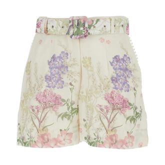 Charo Ruiz Ibiza Casual Shorts, female, Multicolor, Size: M Pansy Short