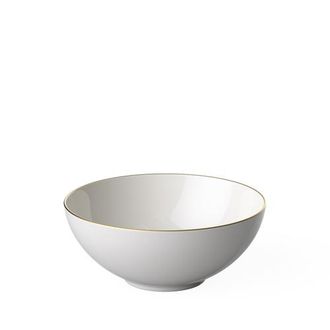 Villeroy & Boch Anmut Gold Fruit Dish in White at Nordstrom