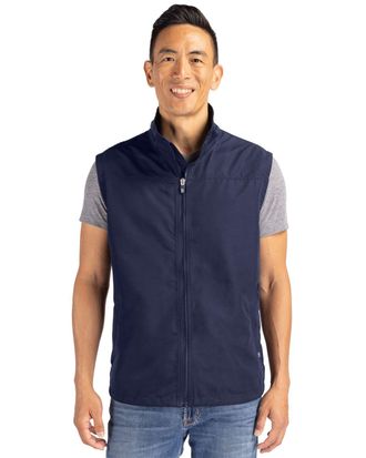 Cutter & Buck Charter Eco Recycled Mens Full-Zip Vest