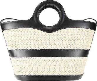 Hereu Tote Bag woven two flat handles