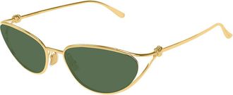 Bottega Veneta BV1330S 004 Womens Sunglasses Size 57