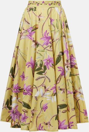 Agua Bendita Gonna lunga Bergamota in cotone