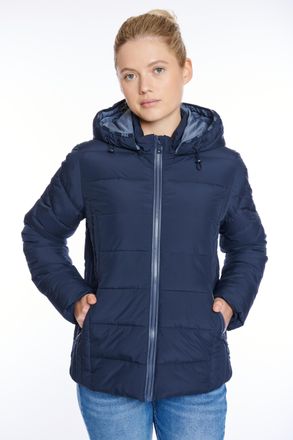 Zabaione Steppjacke ZABAIONE Jacket Ma44ndy, Damen, Gr. XXL, midnight, Web, Obermaterial: 100% Polyester, unifarben, normal, Jacken Steppjacke