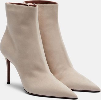 PARIS TEXAS Vera 85 suede ankle boots