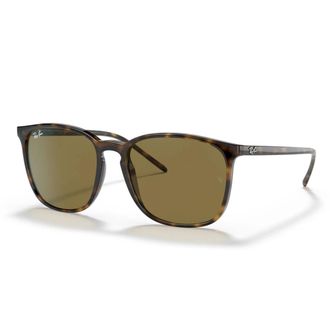 Ray-Ban Sunglasses, unisex, Brown, Size: 56 MM Rb4387 Sunglasses