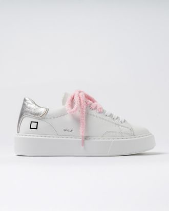 D.A.T.E. sfera calf white-silver