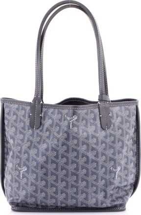 Goyard Anjou Reversible Tote Coated Canvas Mini