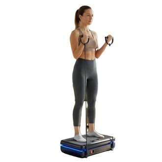 OEM Plataforma Vibratoria Para Ejercitar Los M&uacute;sculos, 120 Velocidades, 5 Programas, Color Negro