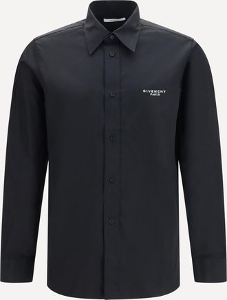 Givenchy Camicia in popeline con ricamo Man 40