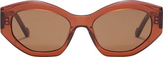 Sunday Somewhere ELISE C2 Womens Sunglasses Brown Size 53