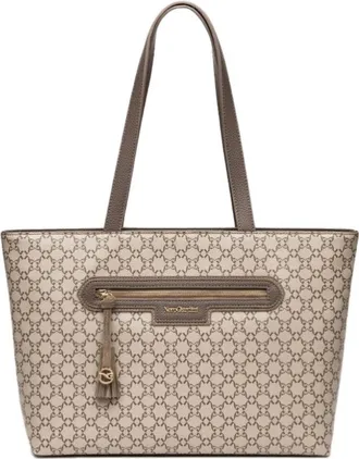 Nero Giardini Italiaanse Elegantie Tote Tas - Dames - Shoppers - Beige - ONE Size - Tassen
