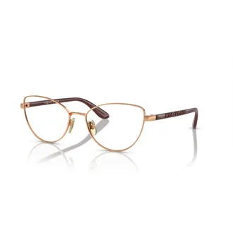 Vogue Glasses, unisex, Pink, 55 MM, Rose Gold Eyewear Frames