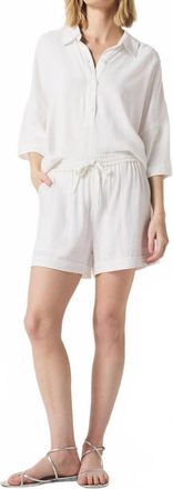 Splendid Coastal Linen Blend Short In White
