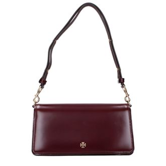 Tory Burch Rode Leren Schoudertas