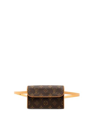 Louis Vuitton 2007 Monogram Pochette Florentine belt bag - Brown