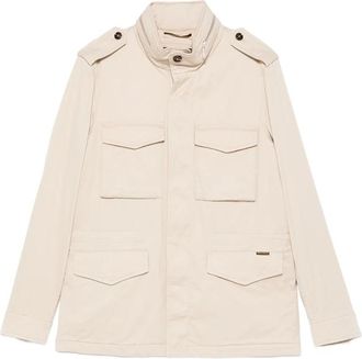 Moorer Denver Buttoned Pocketed Jacket
