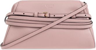 Moschino Tie Me Bag - Dames - Clutches - Roze - ONE Size - Leer - Tassen