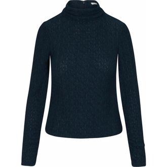 Rebecca Taylor Taryn Knit Top in Navy at Nordstrom, Size Medium