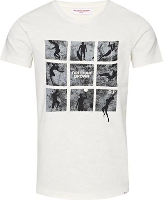 Orlebar Brown Mens Classic Photographic Tee In Get Up And Go