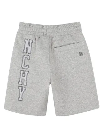 Givenchy Cotton Blend Shorts - Gray