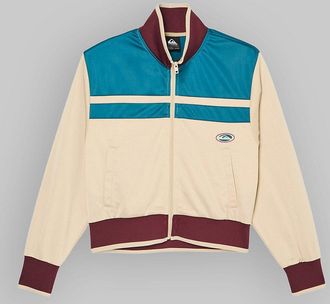 Quiksilver Brooklyn Giacca in Pile bianco