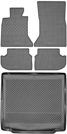 OEM Set Di Tappetini In Gomma Per Auto E Tappetino Per Bagagliaio Per Bmw Serie 5 F11 Station Wagon Dal 2014 Al 2017