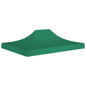 vidaXL Techo De Carpa Para Celebraciones Verde 4,5x3 M 270 G/m&sup2; Vidaxl Verde