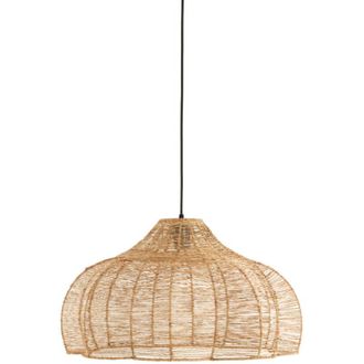 Light & Living Pantalla De L&aacute;mpara - Tonoda - Natural - Textil - Light&living