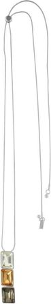 Dansk Copenhagen Verstelbare kristallen ketting - Dames - Kettingen - Grijs - ONE Size - Accessoires