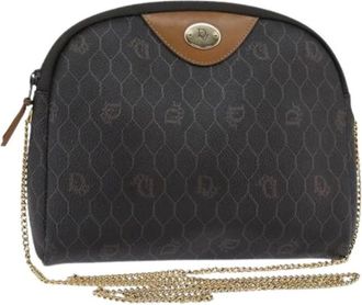 Dior Pre-owned Cross Body Bags, female, Black, Size: ONE SIZE Pre-owned Vintage Shoulder Bag