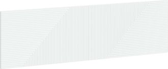 vidaXL Cabecero Montada En La Pared Haarlem Blanco Vidaxl