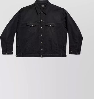 Balenciaga denim jacket deconstructed design