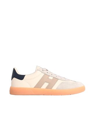 Hogan Low-Top Sneakers with Smooth Leather and Nappa Details
